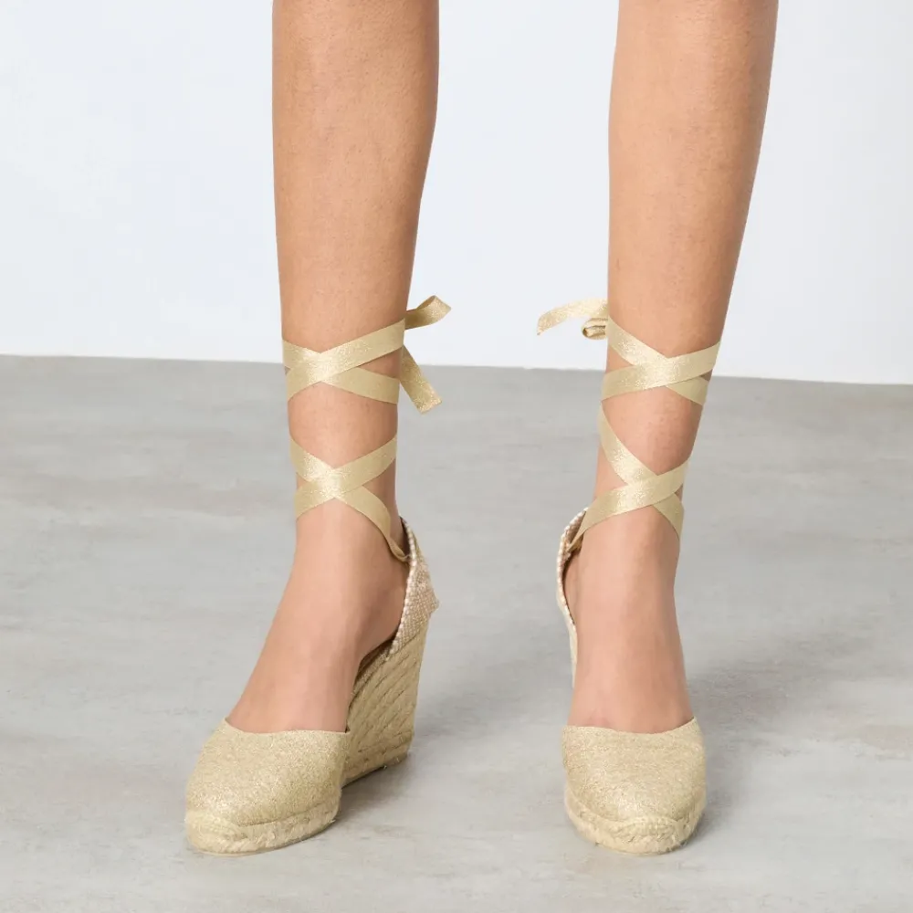 DAMES Castañer Sleehakken^CARINA/8/032 9 cm Wedges