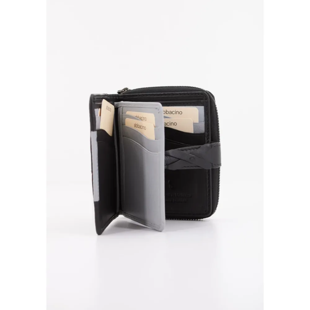 DAMES Abbacino Portefeuilles^Cartera Peque Piel