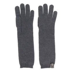 DAMES Brunello Cucinelli Cashmere gebreide handschoenen tot de elleboog