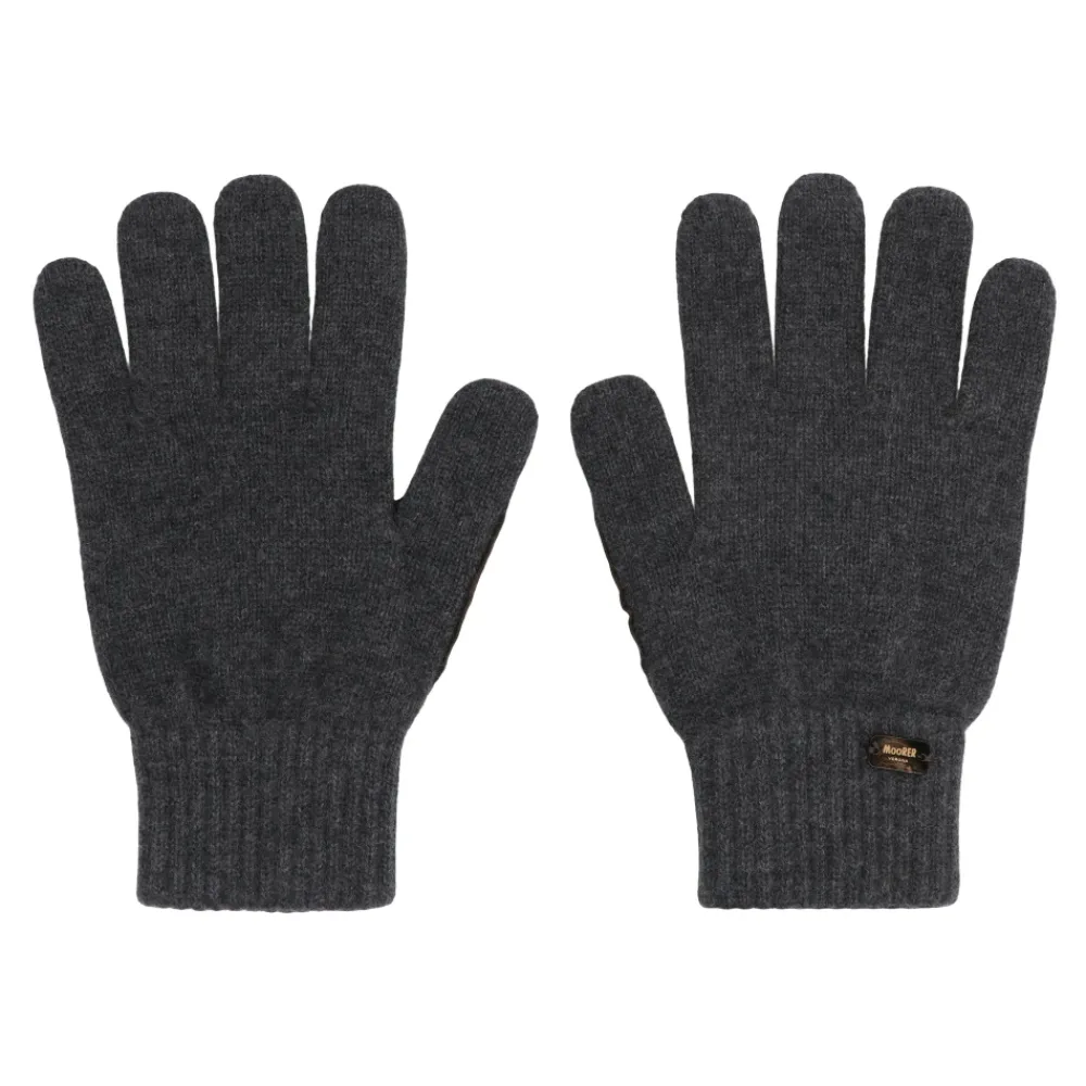 Heren Moorer Handschoenen^Cashmere Gebreide Handschoenen