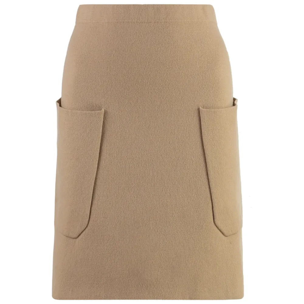 DAMES Malo Cashmere Rok met Twee Voorzakken