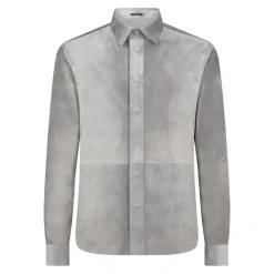 Heren Tom Ford Overhemden^Cashmere Suede Shirt