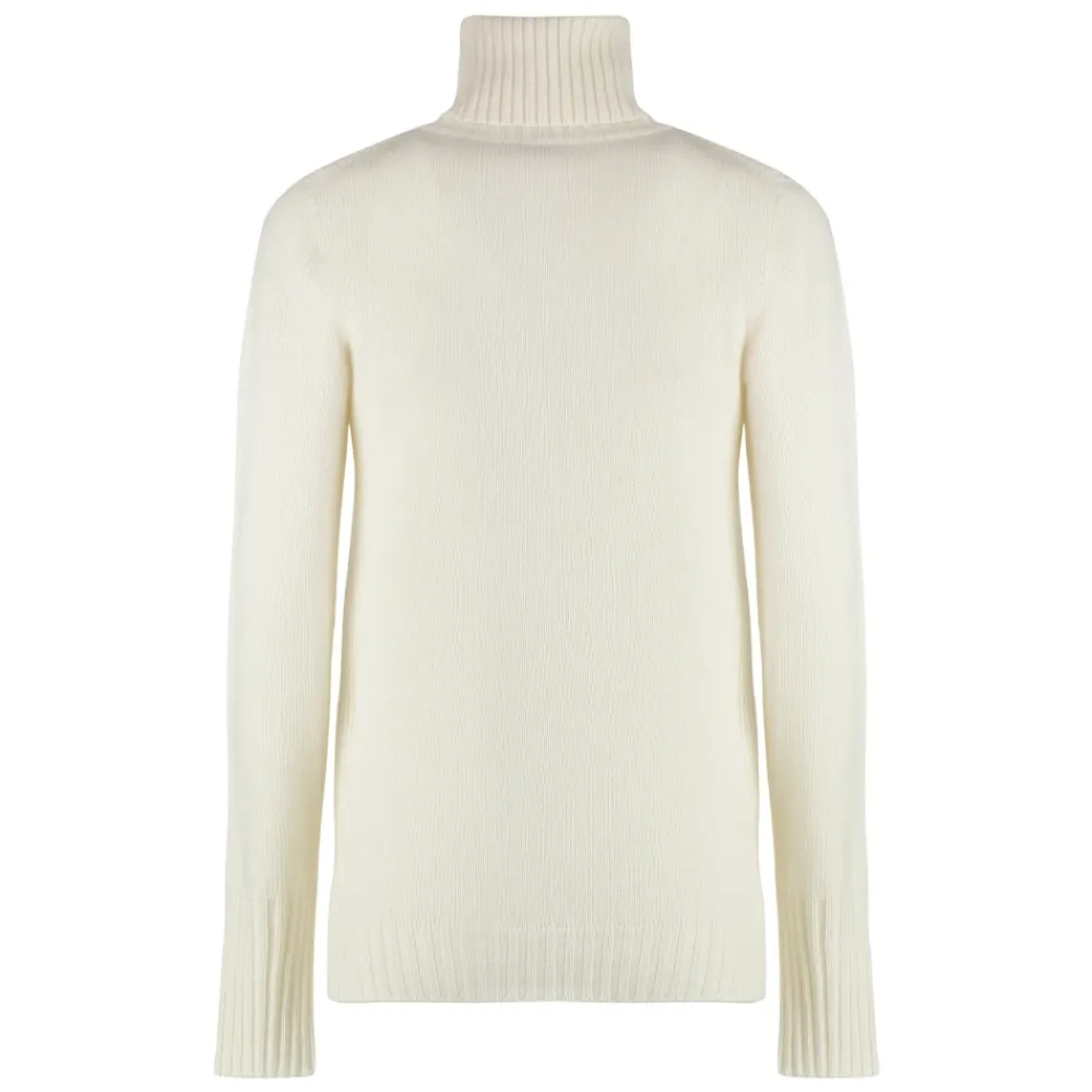 DAMES THE (Alphabet) Cashmere Turtleneck Pullover
