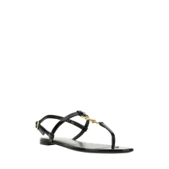 DAMES Saint Laurent Sandalen^Cassandra Sandalen met Monogramdetail