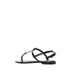 DAMES Saint Laurent Sandalen^Cassandra Sandalen met Monogramdetail