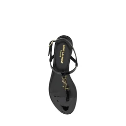 DAMES Saint Laurent Sandalen^Cassandra Sandalen met Monogramdetail