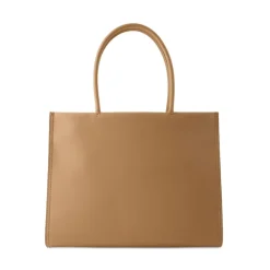 DAMES Tory Burch Shoppers^Casual Chic Ella Shopper Tas - Licht Zand