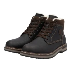 Heren Rieker Casual Enkelboots met Gesloten Neus