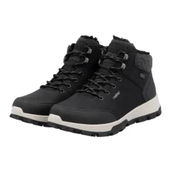 Heren Rieker Casual Enkelhoge Laarzen met Gesloten Neus