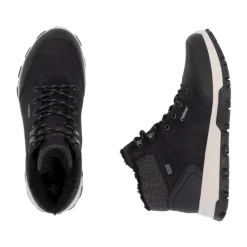 Heren Rieker Casual Enkelhoge Laarzen met Gesloten Neus