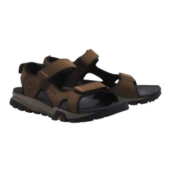 Heren Timberland Sandalen^Casual Kameel Textiel Herensandalen