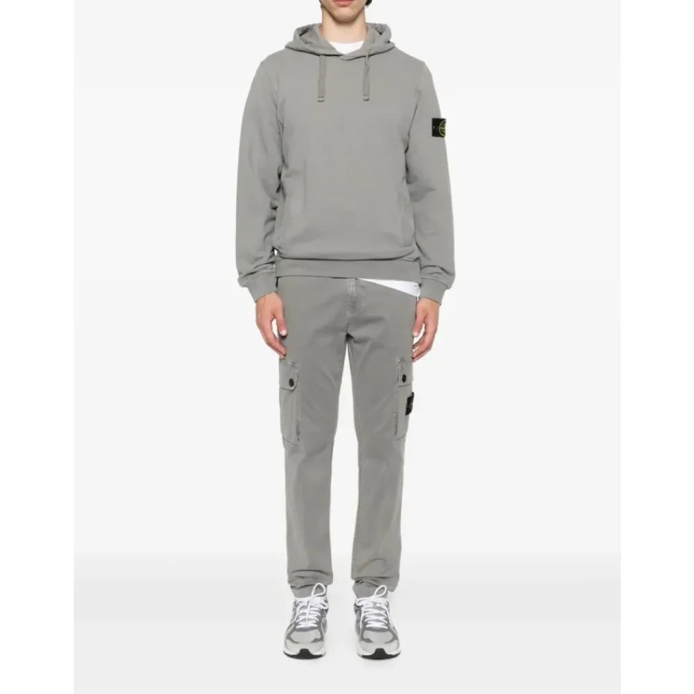 Heren Stone Island Casual Katoenen Broek