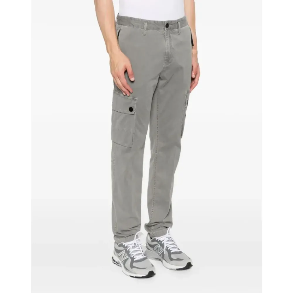Heren Stone Island Casual Katoenen Broek