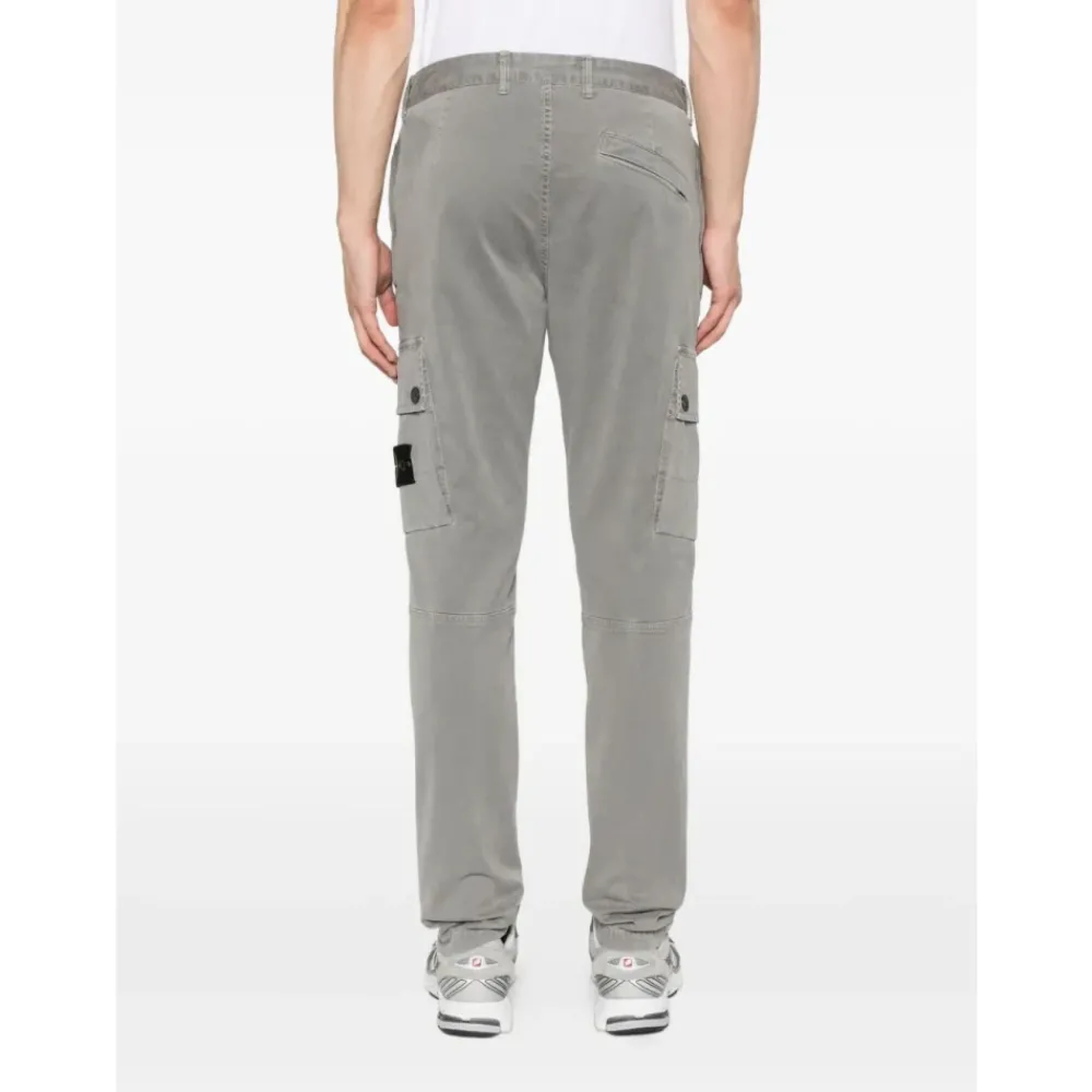 Heren Stone Island Casual Katoenen Broek