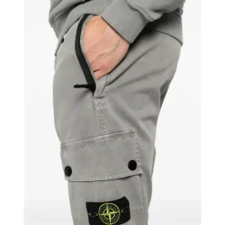 Heren Stone Island Casual Katoenen Broek