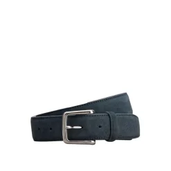 Heren Tod's Ceinture en cuir velours à boucle en métal nickelé