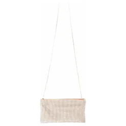 DAMES Benedetta Bruzziches Clutches^Champagne Kristal Mesh Clutch Tas