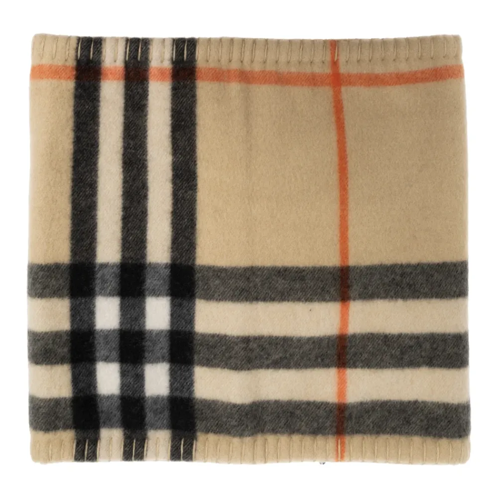 Heren Burberry Check Cashmere Snood