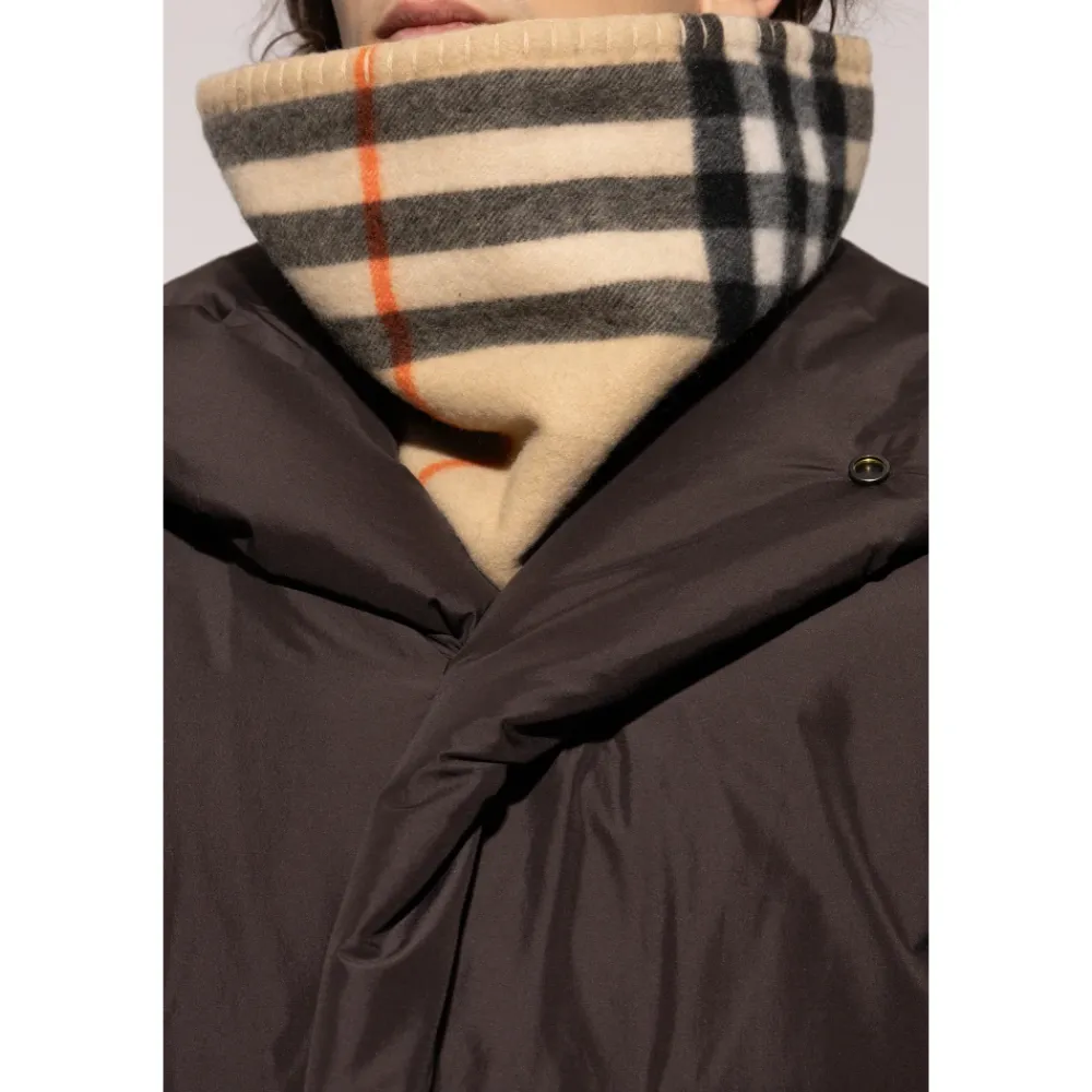 Heren Burberry Check Cashmere Snood