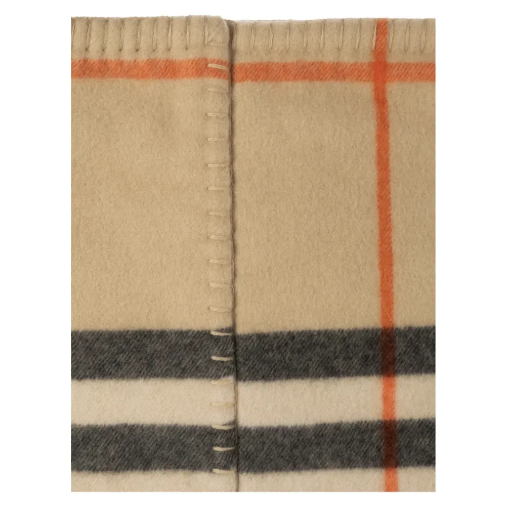 Heren Burberry Check Cashmere Snood