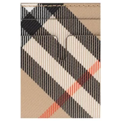 Heren Burberry Check Kaarthouder