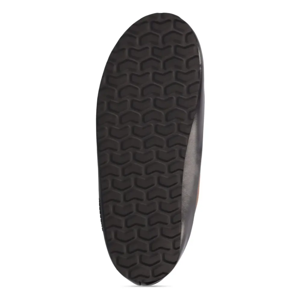 Heren Burberry Pantoffels^Check Logo Slip-On Loafers