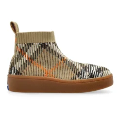 Burberry Check Sock Sneakers