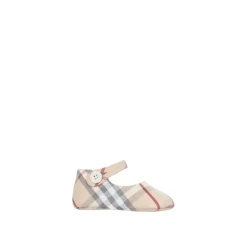 Burberry Ballerina'S^Checked Cotton Shoes