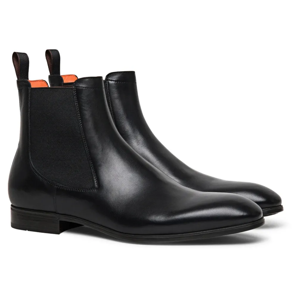 Heren Santoni Laarzen^Chelsea Boot