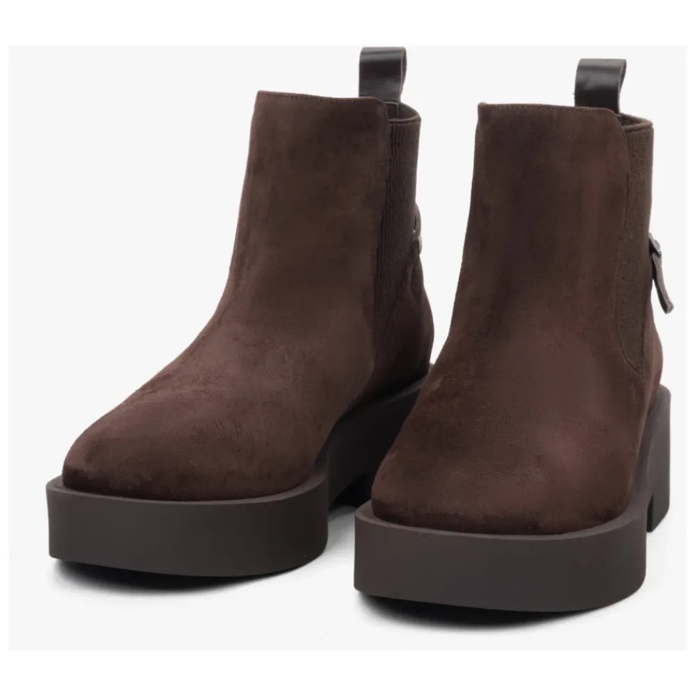 DAMES Estro Chelsea Boots met grove zool