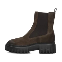 DAMES Hogan Laarzen|Chelseaboots^Chelsea Suède Laarzen, e Kleur