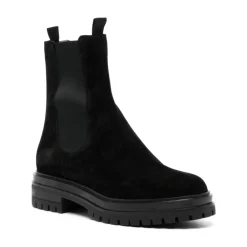 DAMES Gianvito Rossi Chelseaboots^Chester Enkellaarsjes