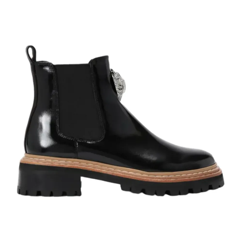 DAMES Kurt Geiger Chelseaboots^Chique Enkellaarsjes
