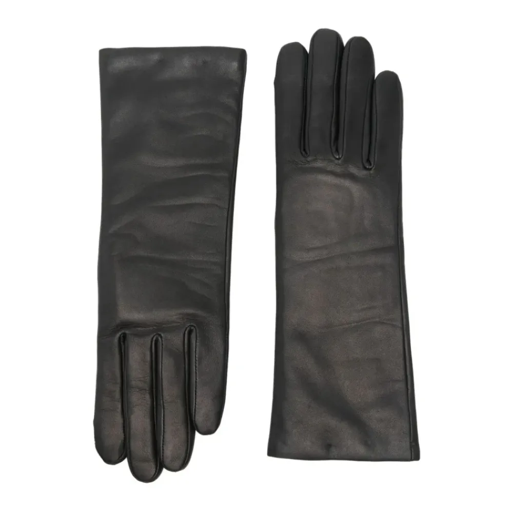 DAMES Agnelle Handschoenen^Christina Nappa Leren Kasjmier Handschoenen