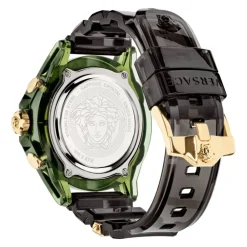 Heren Versace Horloges^Chrono Active Siliconen Horloge
