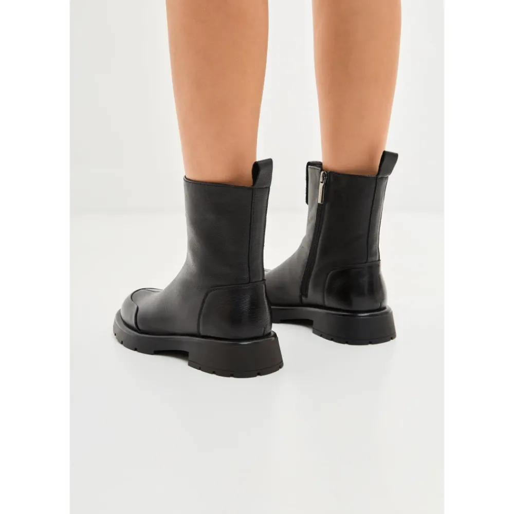 DAMES Cesare Gaspari Chunky Enkellaarsjes Wol Penelope -