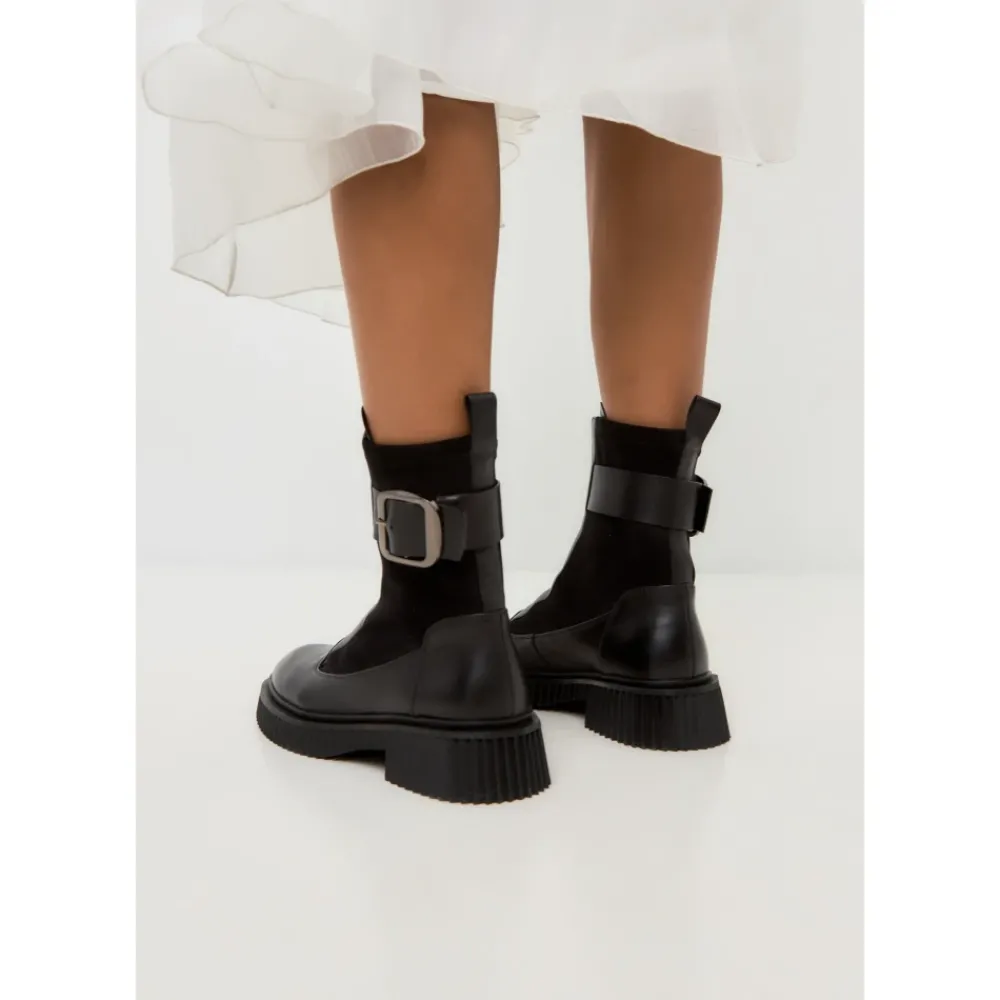 DAMES Cesare Gaspari Chunky Sole Enkellaarsjes Ciara -