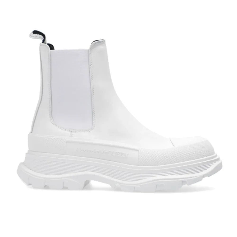 DAMES Alexander McQueen Chunky Sole Leren Sneakers Vrouwen