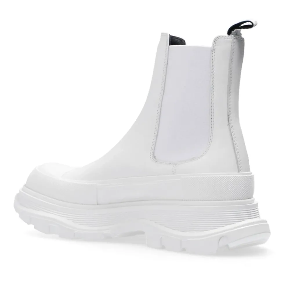 DAMES Alexander McQueen Chunky Sole Leren Sneakers Vrouwen