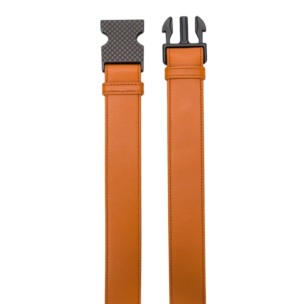 Heren Bottega Veneta Cintura leren riem met snelsluiting