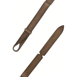 Heren Orciani Riemen^Cintura senza fibbia in camoscio anticato