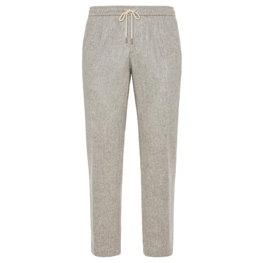 Heren Boggi Milano Broeken^City Broeken in Flanel