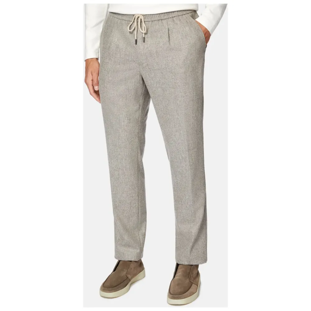 Heren Boggi Milano Broeken^City Broeken in Flanel