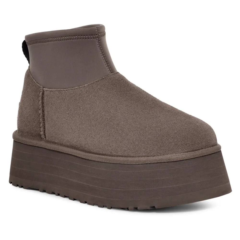 DAMES UGG Laarzen^Classic Mini Dipper Laarzen Thundercloud