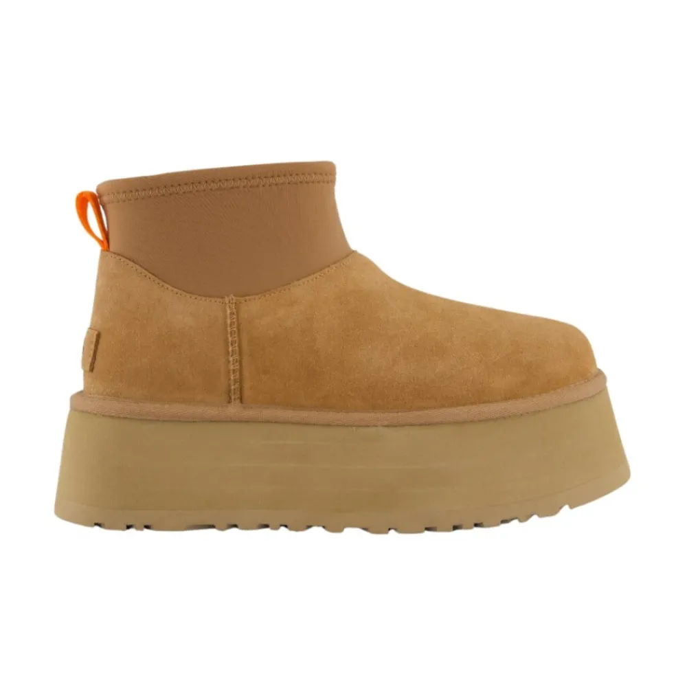 DAMES UGG Laarzen^Classic Mini Dipper Laarzen Chestnut