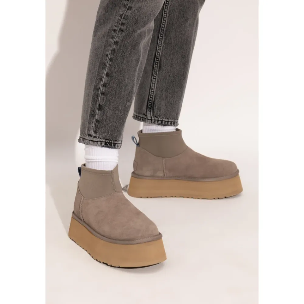 DAMES UGG Laarzen^Classic Mini Dipper Laarzen Smoke Plume