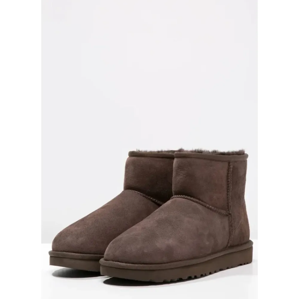 DAMES UGG Classic Mini II Laarzen Chocolate