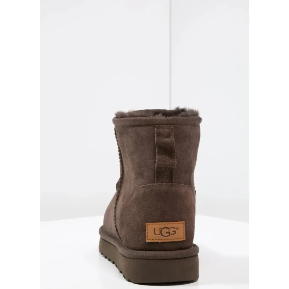 DAMES UGG Classic Mini II Laarzen Chocolate