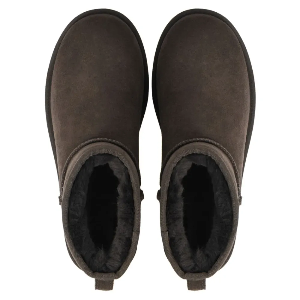 DAMES UGG Classic Mini II Laarzen Chocolate