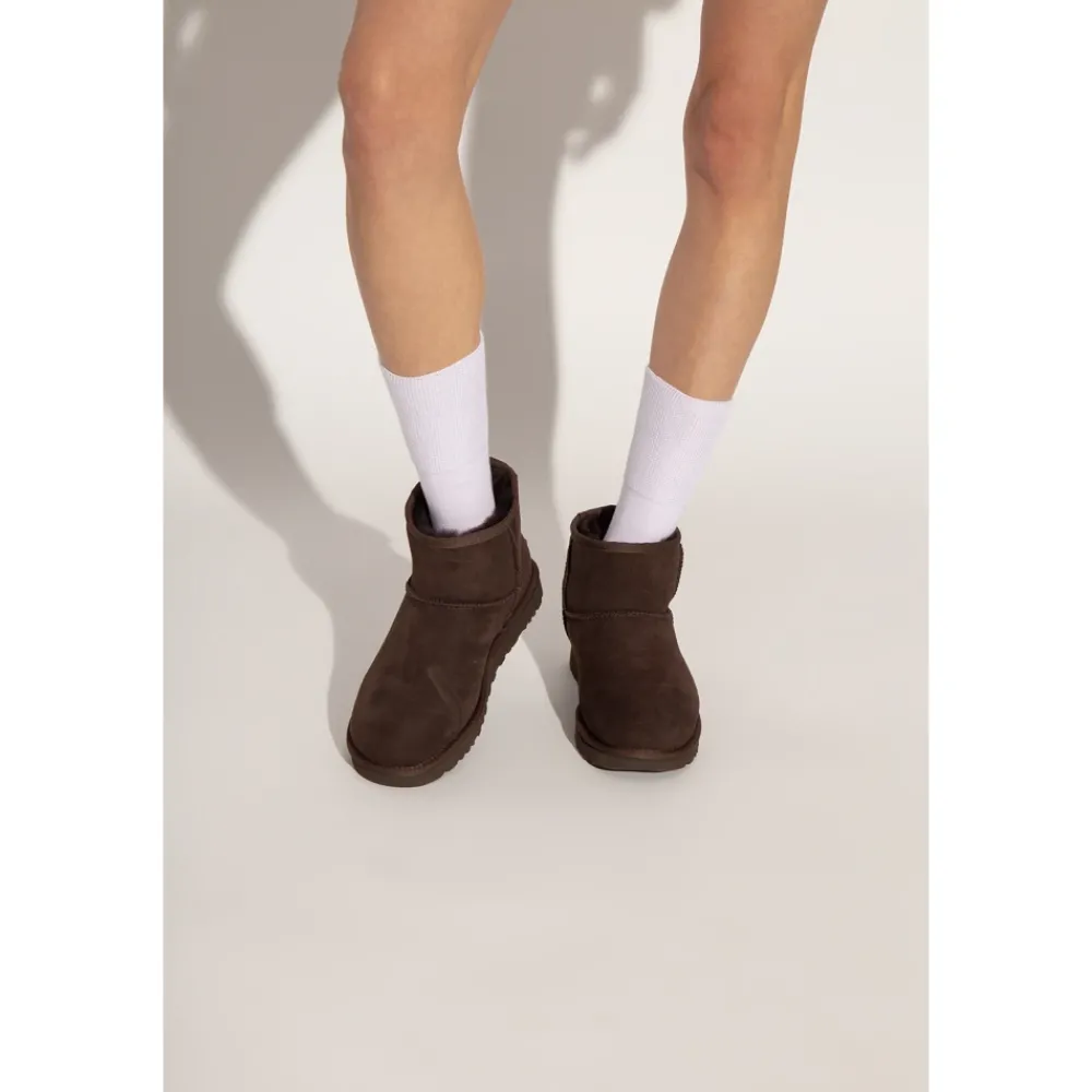 DAMES UGG Classic Mini II Laarzen Chocolate
